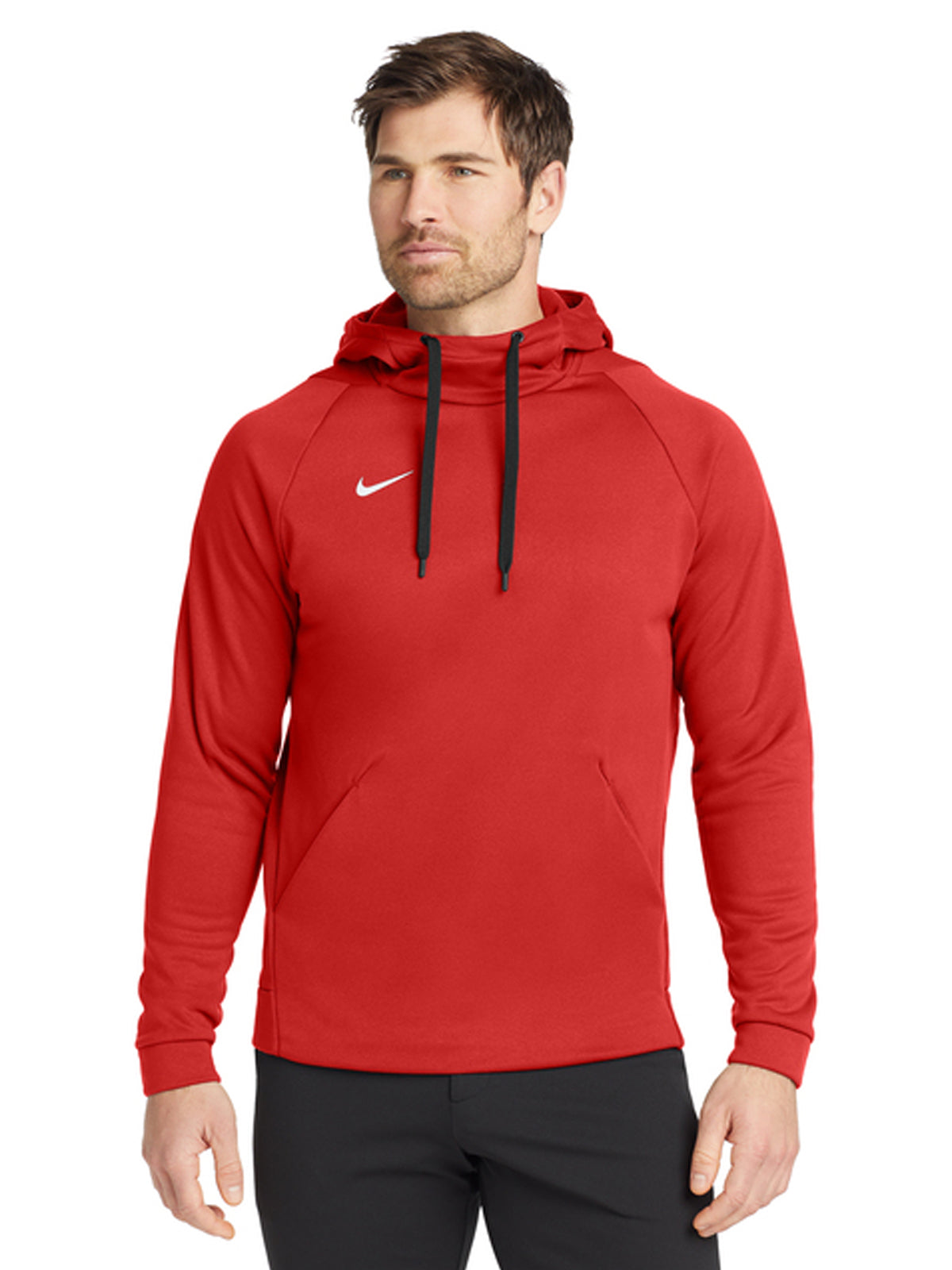 Men's 1-Pocket Therma-FIT Pullover Hoodie - CN9473 - Team Scarlet
