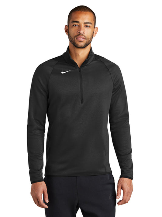 Men's Pocketless Therma-FIT 1/4-Zip Fleece - CN9492 - Team Black
