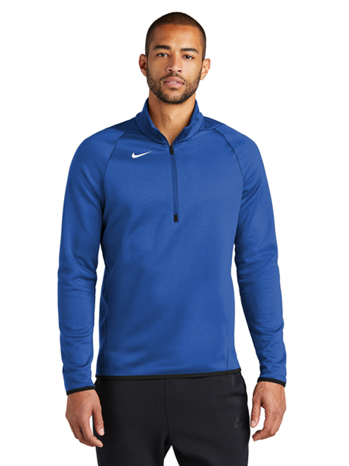 Men's Pocketless Therma-FIT 1/4-Zip Fleece - CN9492 - Team Royal