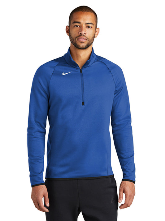 Men's Pocketless Therma-FIT 1/4-Zip Fleece - CN9492 - Team Royal