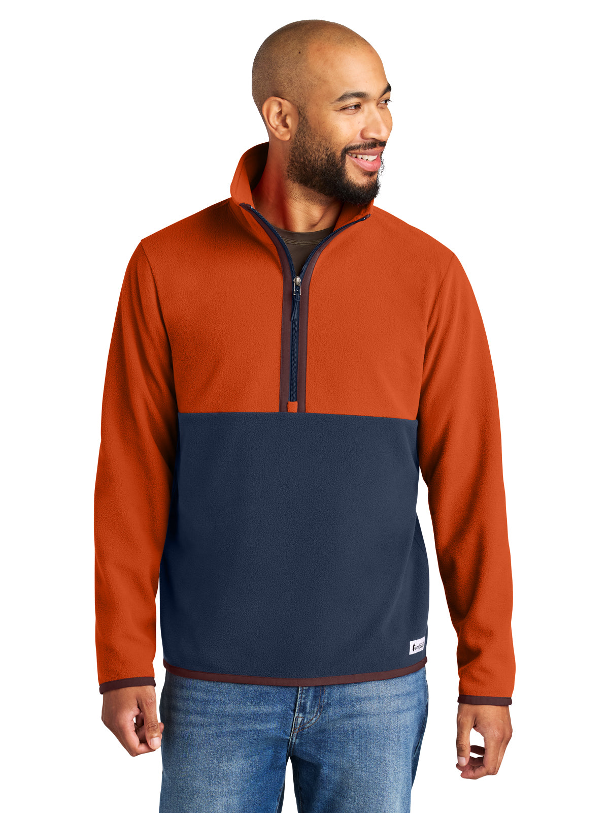 Men's Amado 1/2-Zip Fleece Sweatshirt - COTOM1691 - Canyon/Maritime