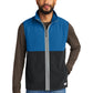 Men's Two-Pocket Amado Fleece Vest - COTOM1693 - Atlantic/Black