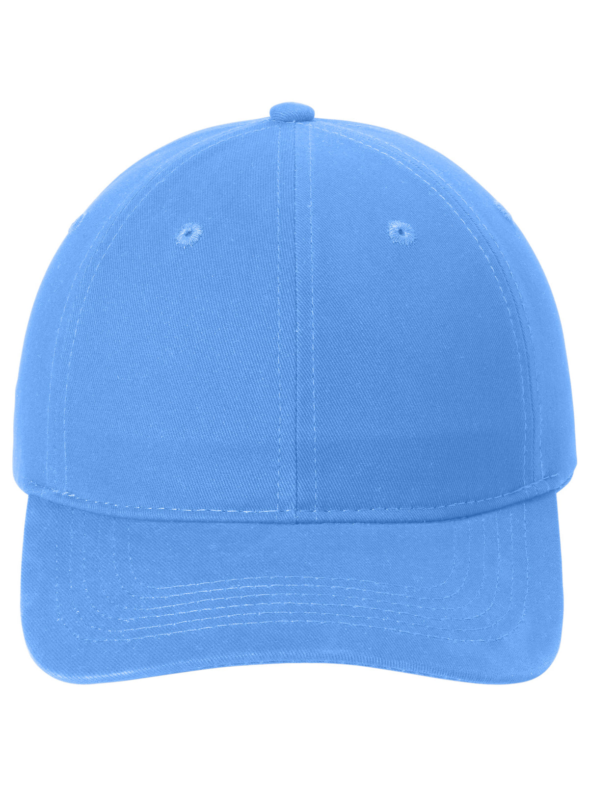 Brushed Twill Low Profile Cap - CP77 - Carolina Blue