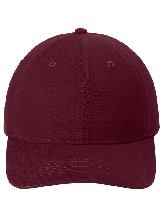 Brushed Twill Low Profile Cap - CP77 - Maroon