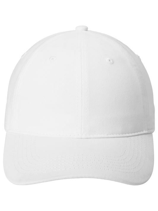 Brushed Twill Low Profile Cap - CP77 - White