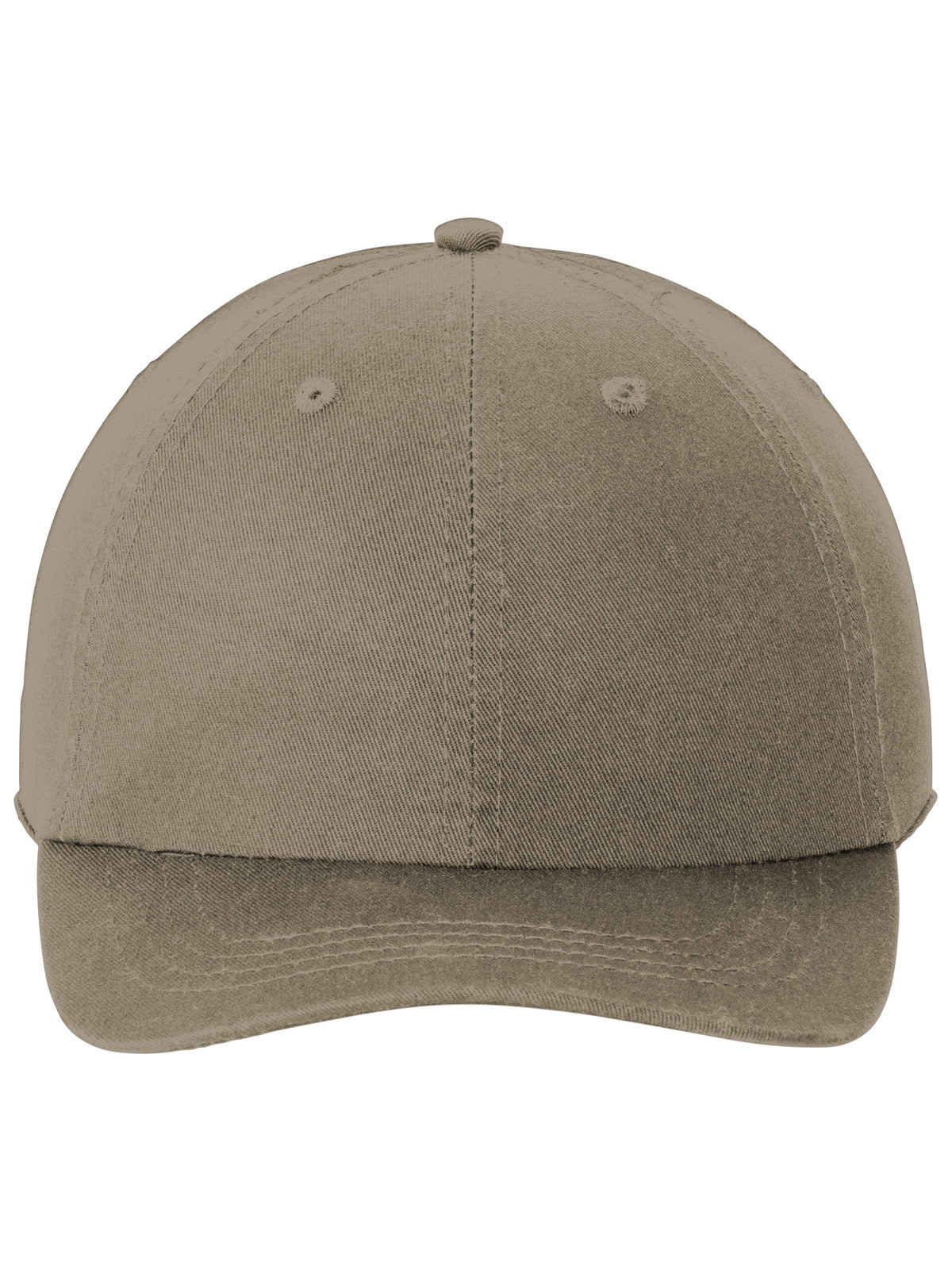 Washed Twill Cap - CP78 - Khaki