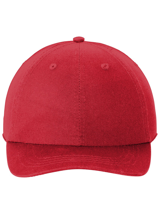 Washed Twill Cap - CP78 - Red