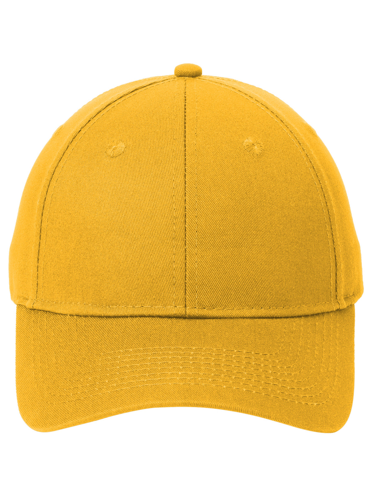 Six-Panel Twill Cap - CP80 - Athletic Gold