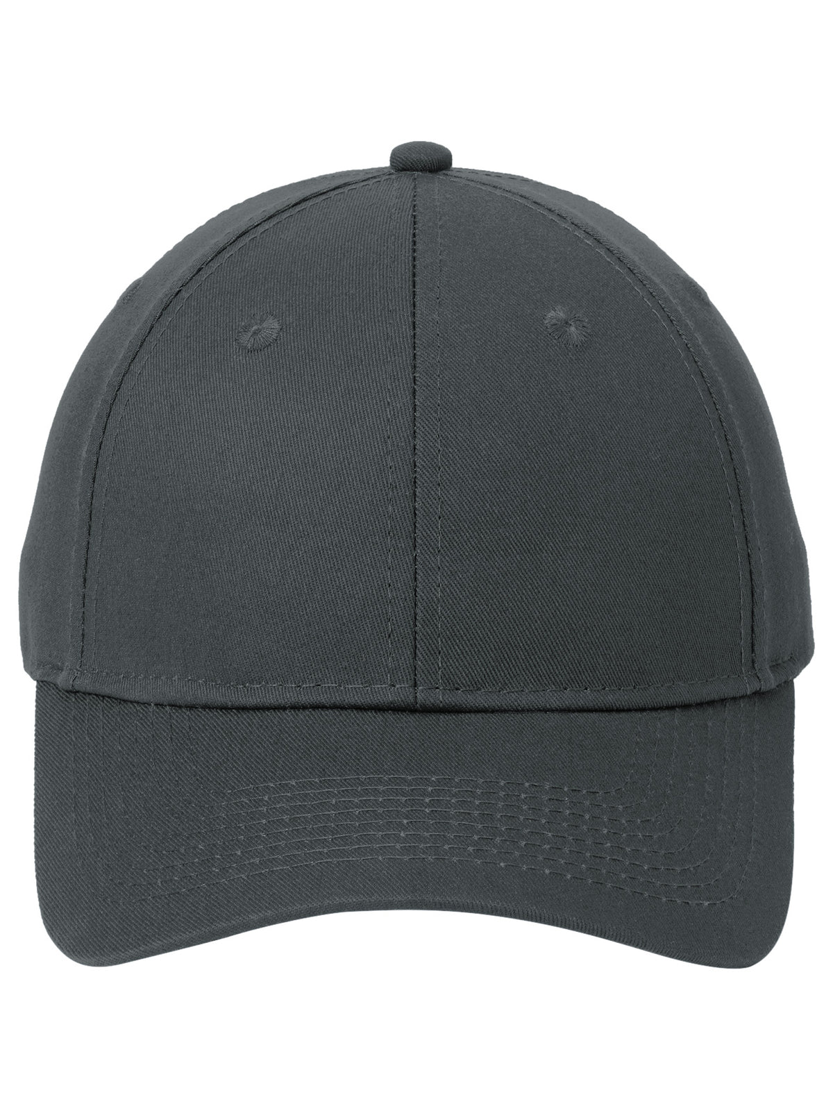 Six-Panel Twill Cap - CP80 - Charcoal