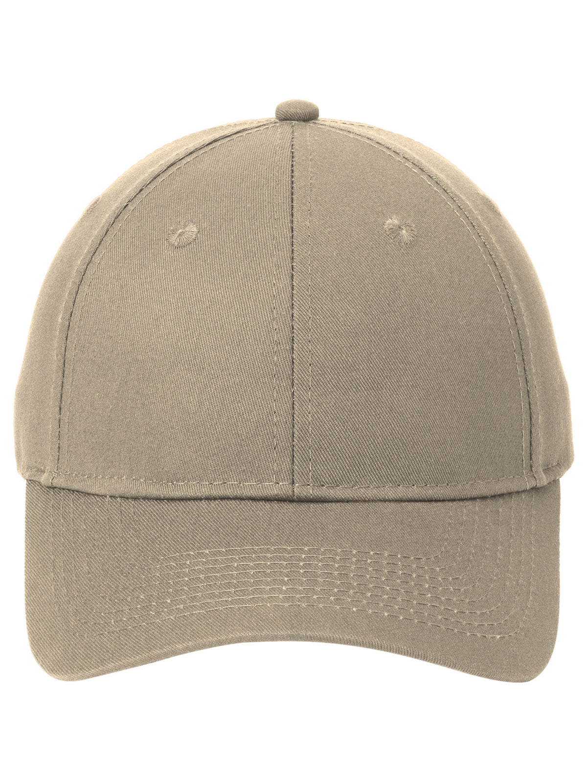 Six-Panel Twill Cap - CP80 - Khaki