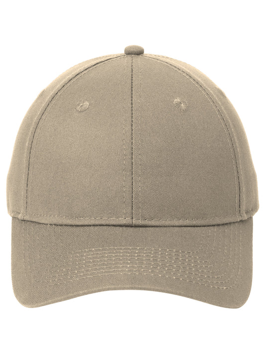 Six-Panel Twill Cap - CP80 - Khaki