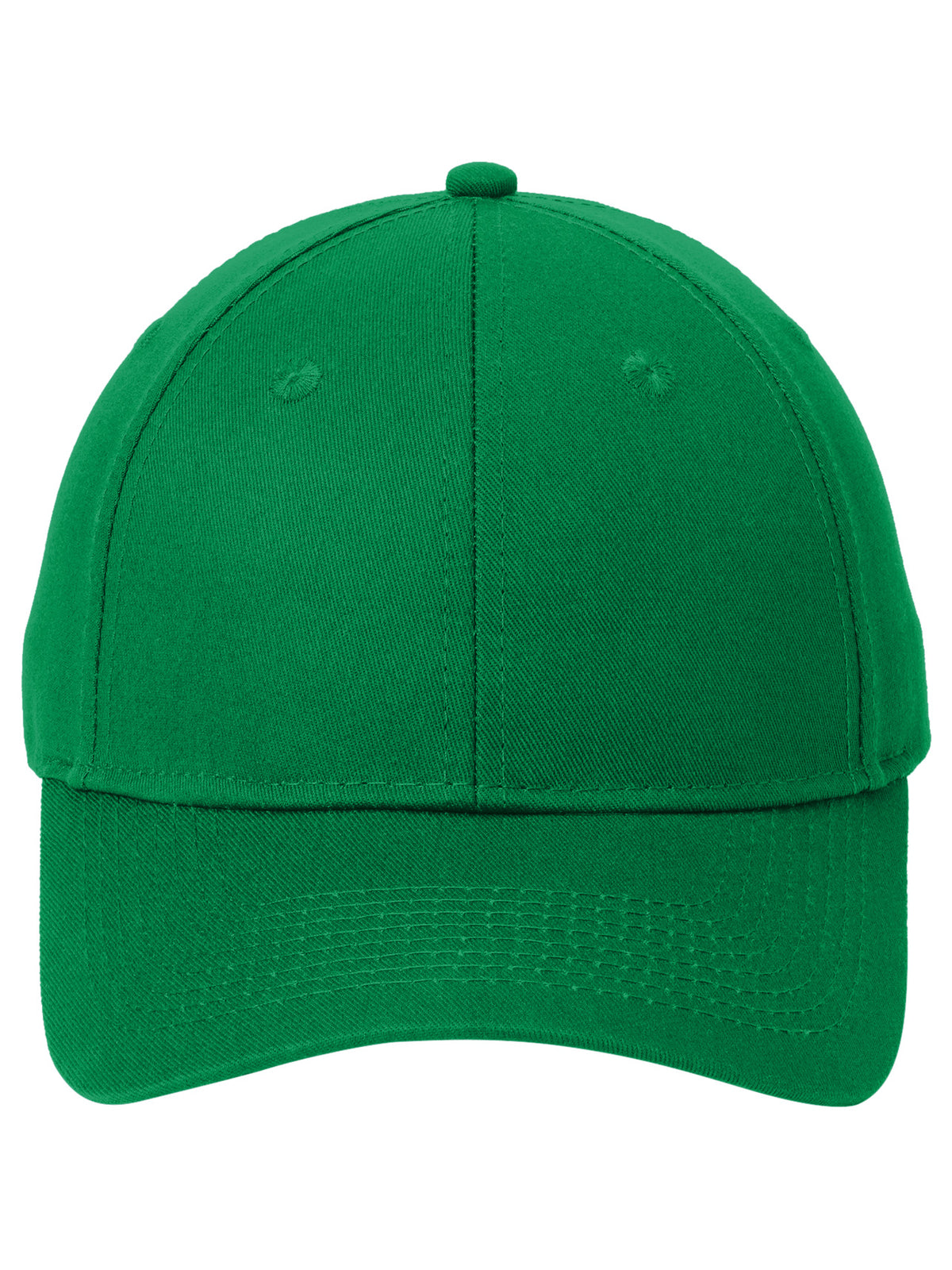 Six-Panel Twill Cap - CP80 - Kelly Green