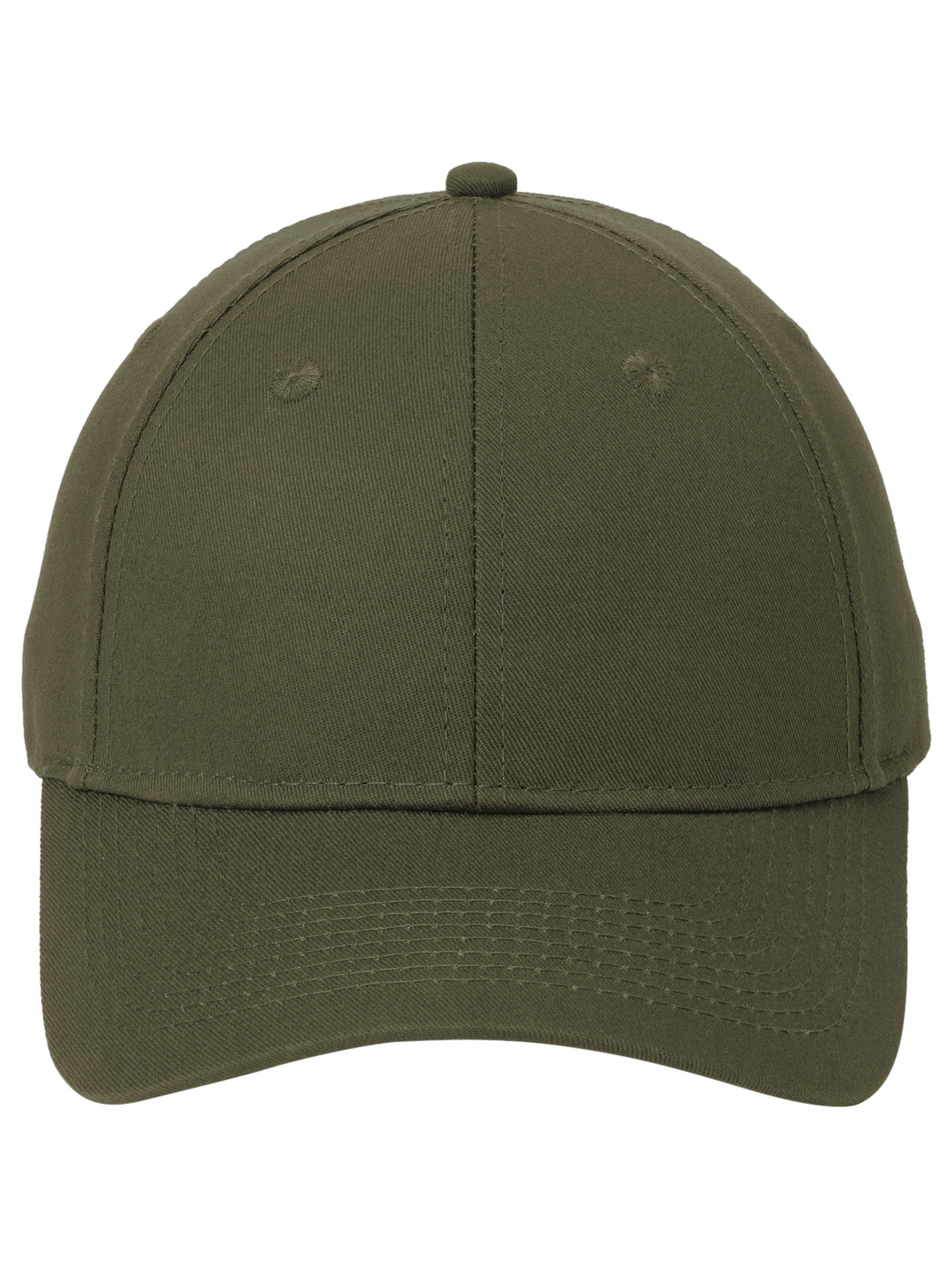 Six-Panel Twill Cap - CP80 - Olive Drab Green