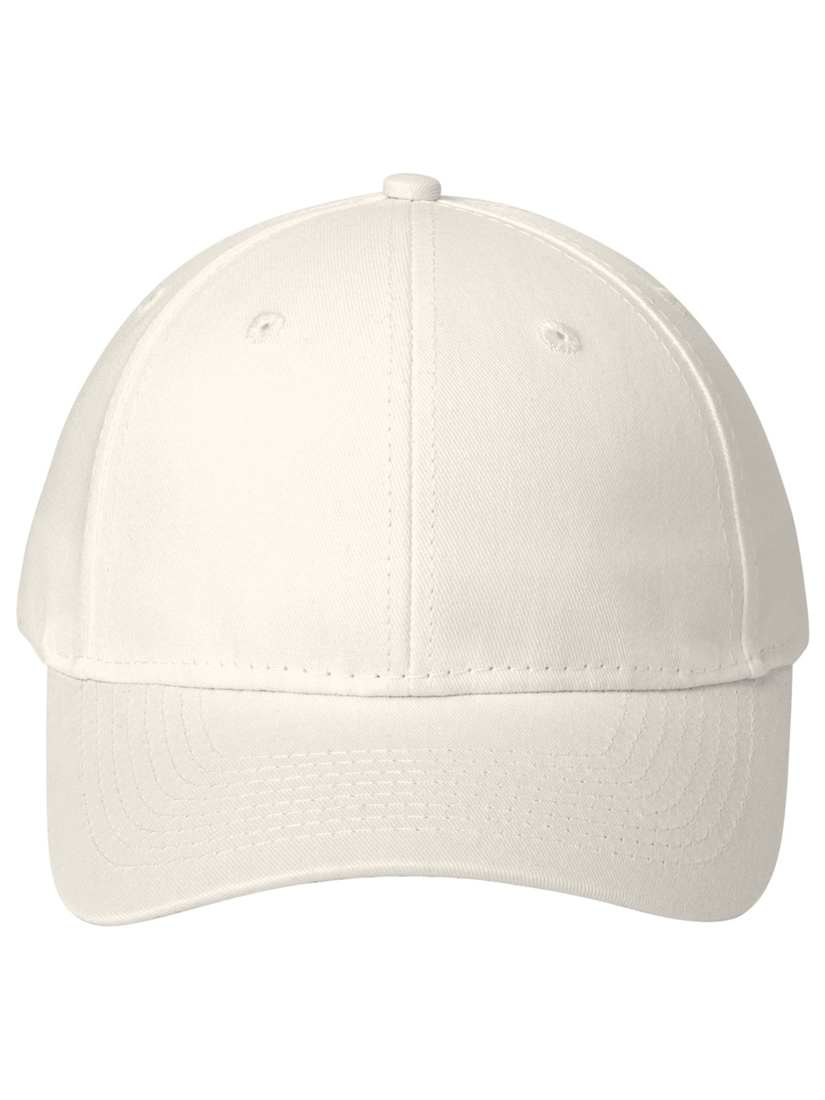 Six-Panel Twill Cap - CP80 - Oyster