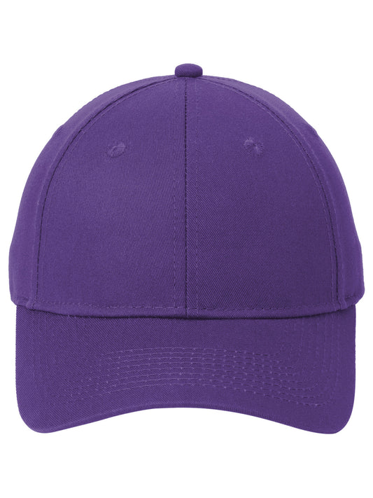 Six-Panel Twill Cap - CP80 - Purple