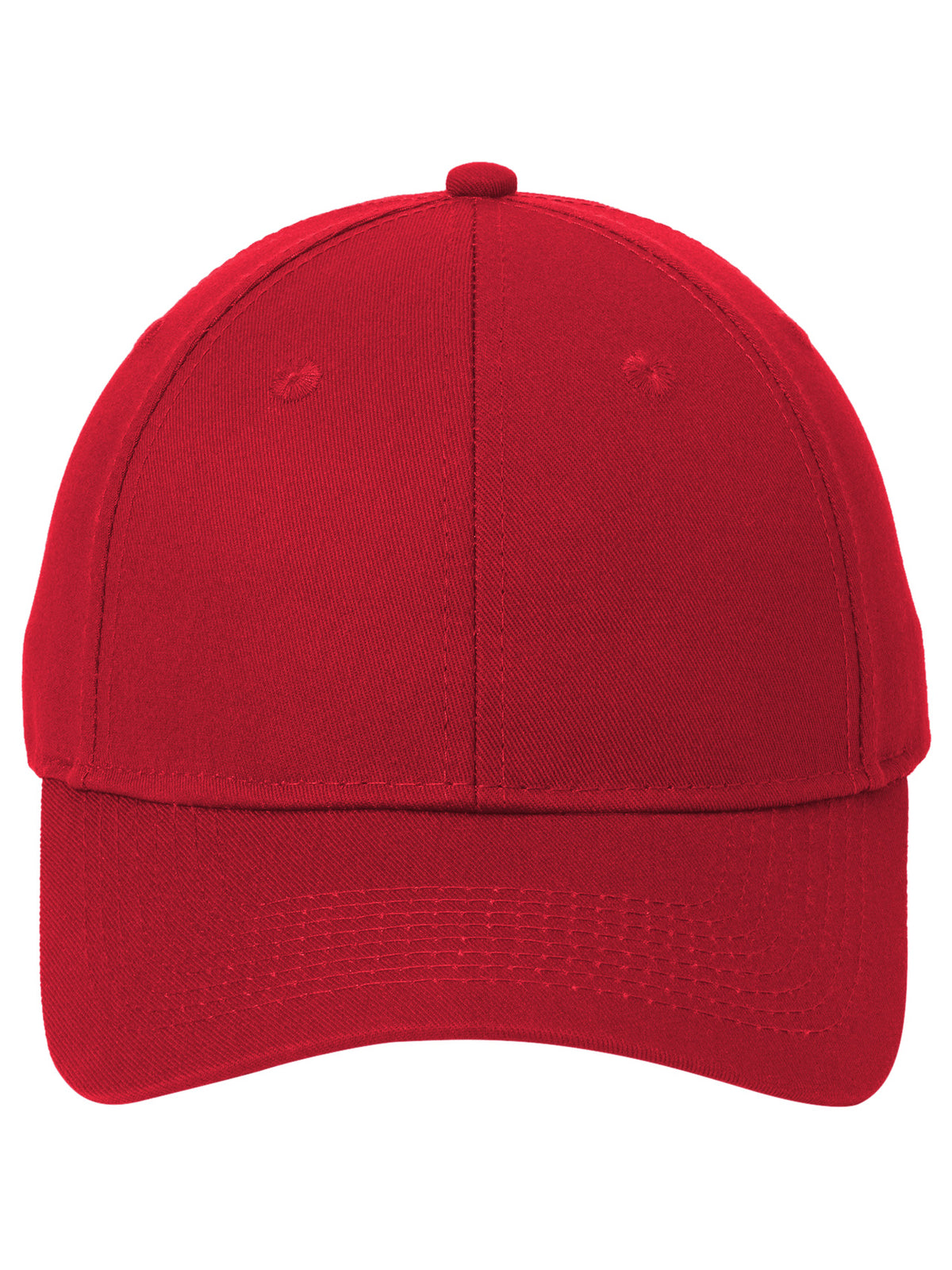 Six-Panel Twill Cap - CP80 - Red