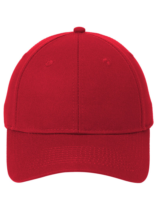 Six-Panel Twill Cap - CP80 - Red