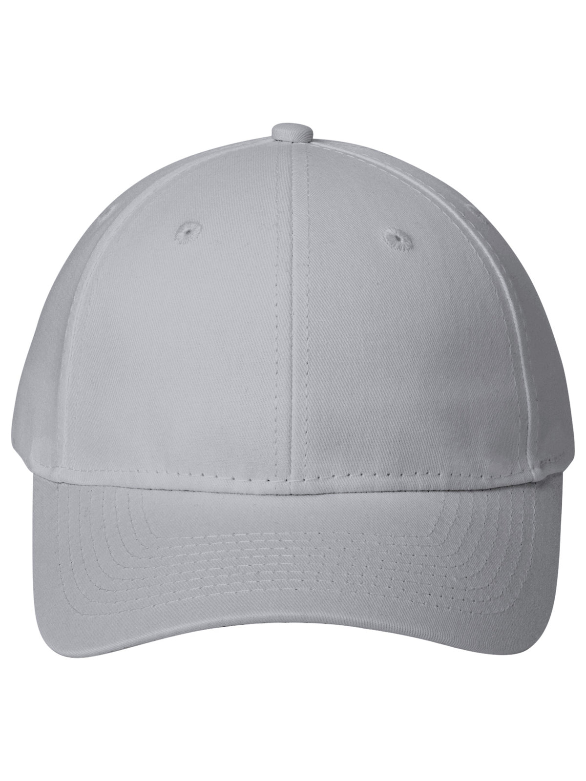 Six-Panel Twill Cap - CP80 - Silver