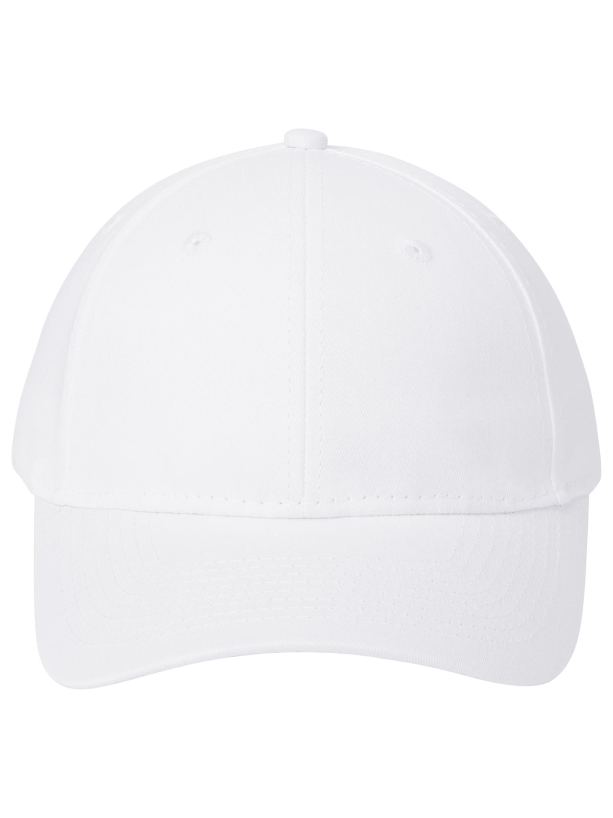 Six-Panel Twill Cap - CP80 - White