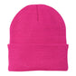 Unisex Knit Cap - CP90 - Neon Pink Glo