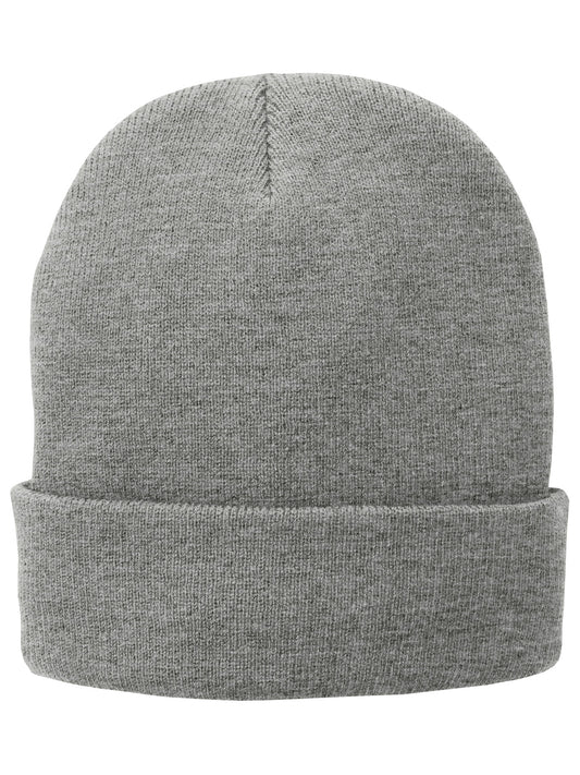Fleece-Lined Knit Cap - CP90L - Athletic Oxford