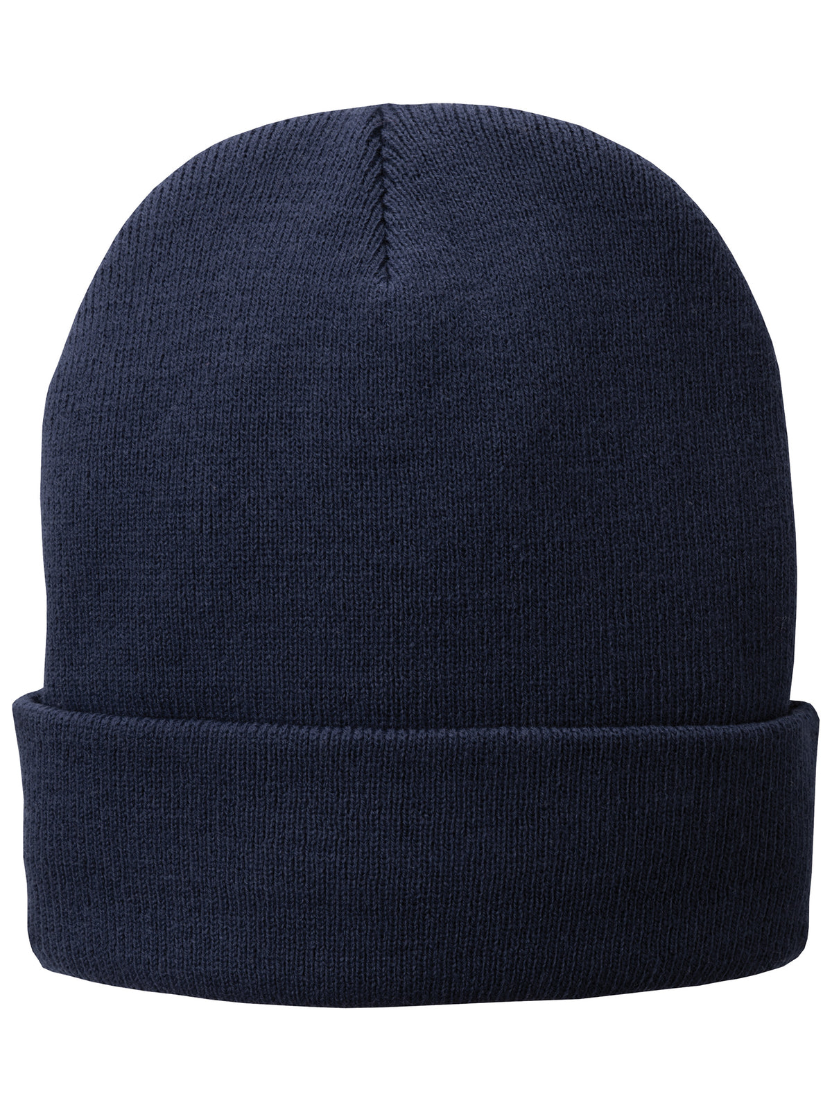 Fleece-Lined Knit Cap - CP90L - Navy