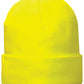 Fleece-Lined Knit Cap - CP90L - Neon Yellow