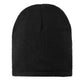 Unisex Fleece-Lined Beanie Hat - CP91L - Black