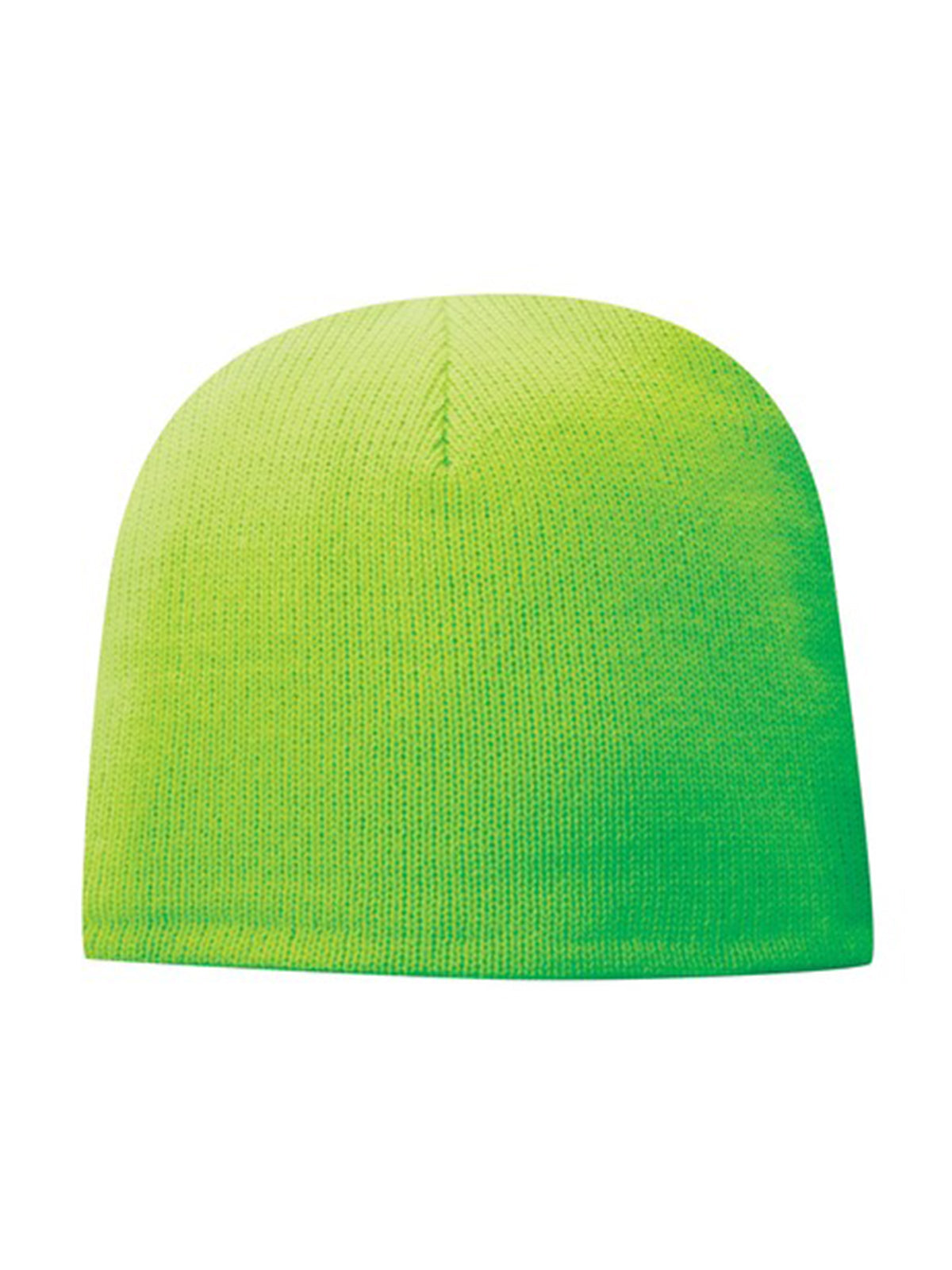 Unisex Fleece-Lined Beanie Hat - CP91L - Neon Green