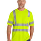 Men's 1-Pocket ANSI 107 Class 3 Mesh Tee - CS202 - Safety Yellow