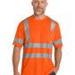 Men's 1-Pocket ANSI 107 Class 3 Mesh Tee - CS202 - Safety Orange