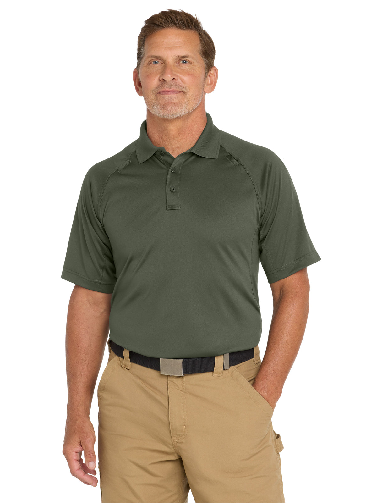 Men's 1-Pocket Snag-Proof Polo - CS410 - Tactical Green
