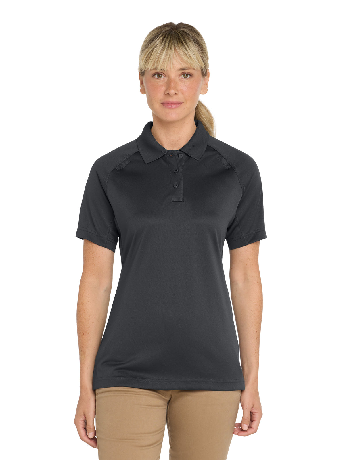 Women's One-Pocket Snag-Proof Polo - CS411 - Charcoal