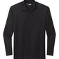 Men's Pocketless Lightweight Snag-Proof Long Sleeve Polo - CS418LS - Black