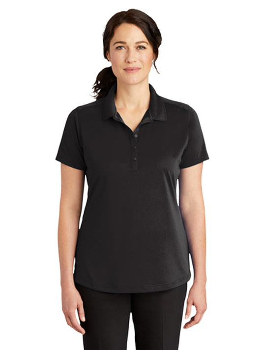 Women's Pocketless Lightweight Polo - CS419 - Black