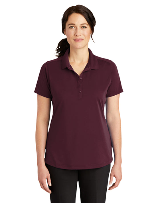 Women's Pocketless Lightweight Polo - CS419 - Maroon