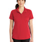 Women's Pocketless Lightweight Polo - CS419 - Red