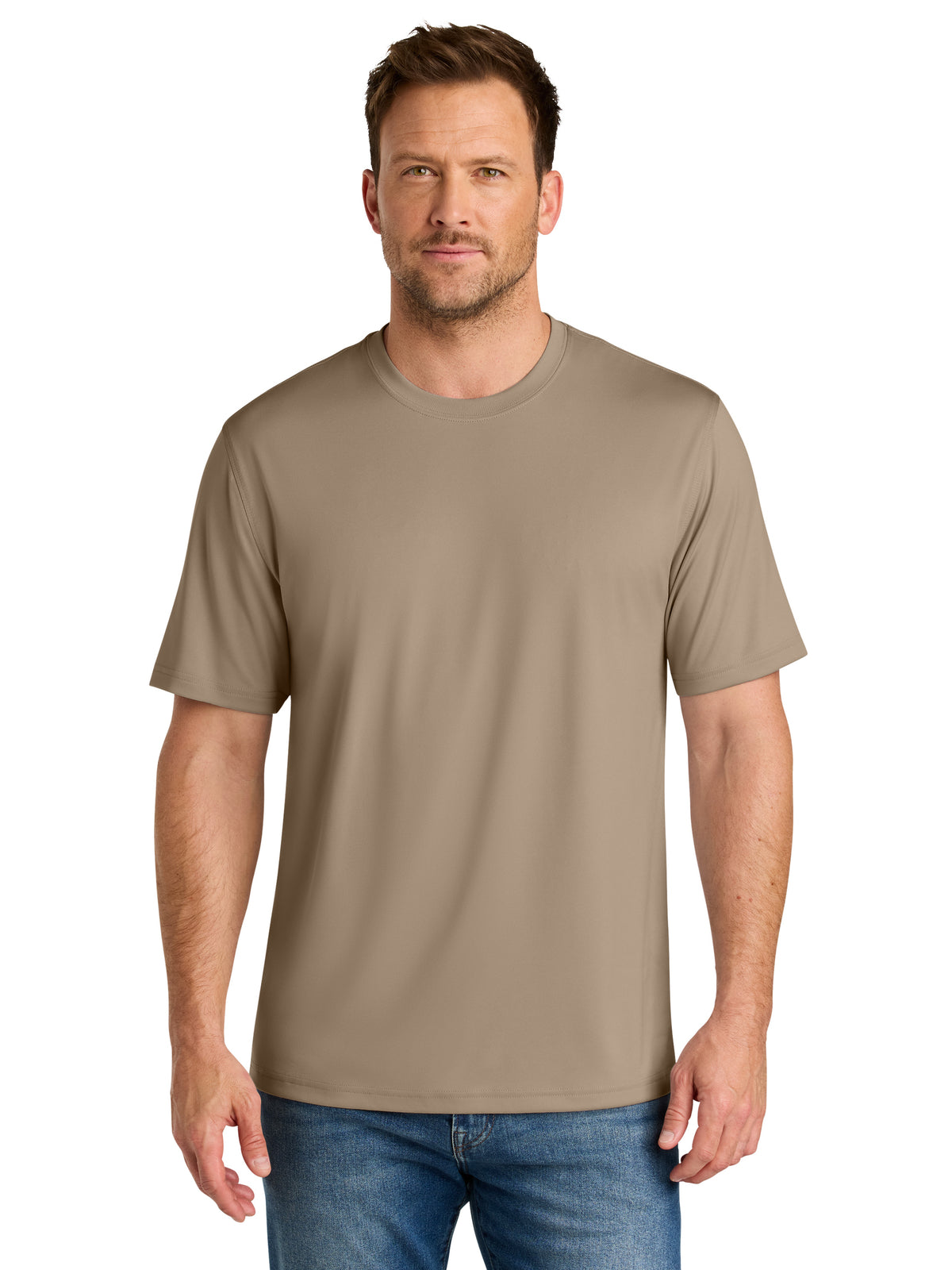 Men's Workwear Pro Short Sleeve T-Shirt - CS440 - Silver Tan