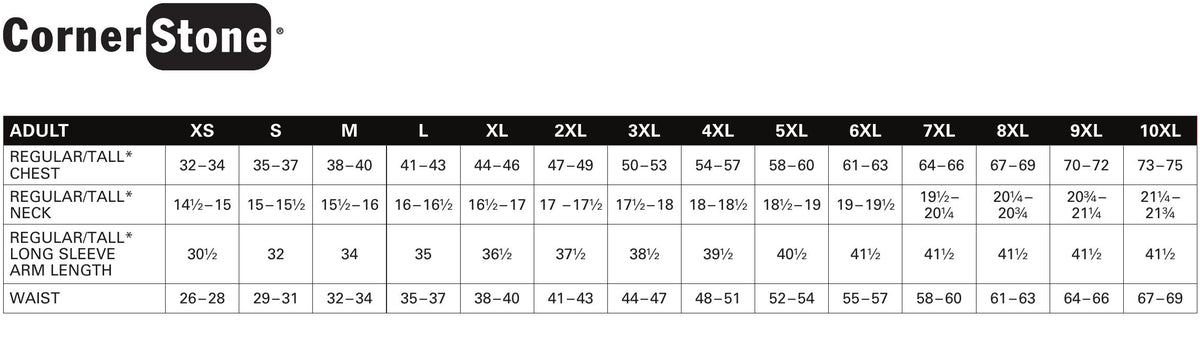 SIZECHART