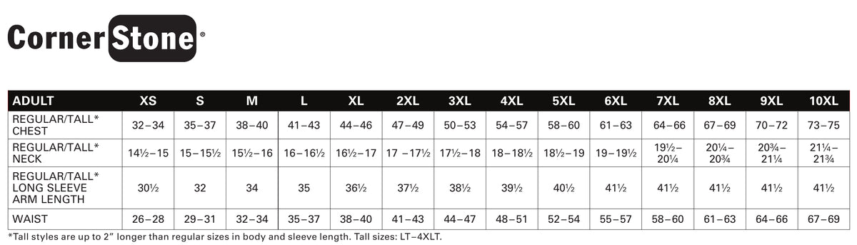 SIZECHART