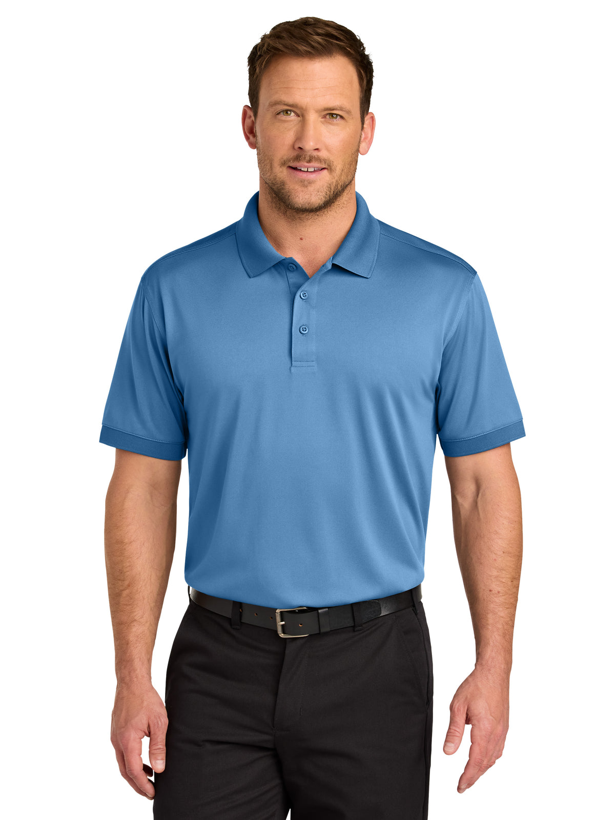 Men's Pocketless Workwear Pro Polo - CS450 - Carolina Blue