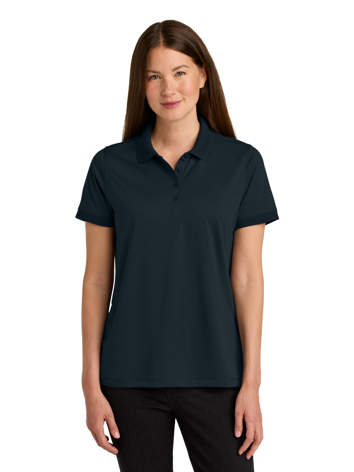 Women's Pocketless Workwear Pro Polo - CS451 - Navy