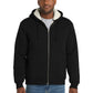 Men's 2-Pocket Heavyweight Sherpa-Lined Hooded Jacket - CS625 - Black