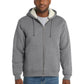 Men's 2-Pocket Heavyweight Sherpa-Lined Hooded Jacket - CS625 - Grey