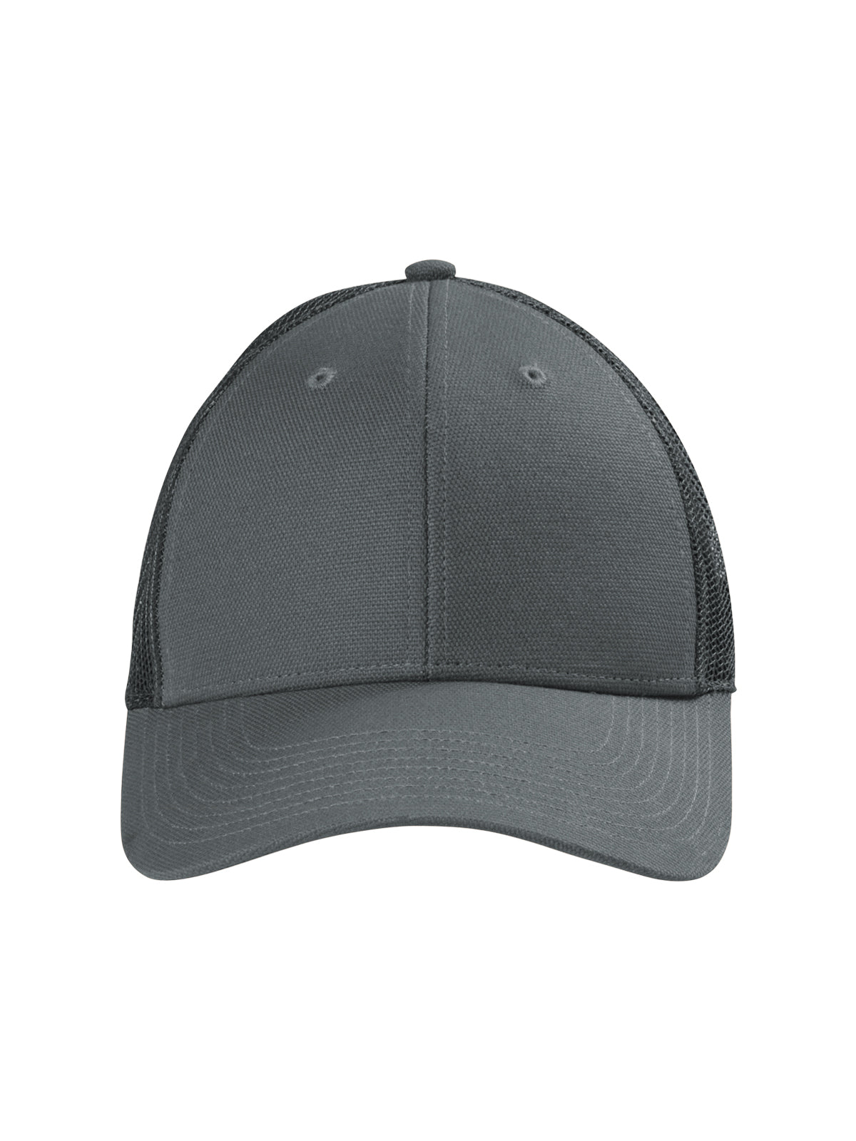 Unisex Canvas Mesh Back Cap - CS811 - Charcoal