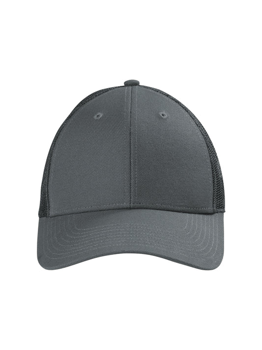 Unisex Canvas Mesh Back Cap - CS811 - Charcoal