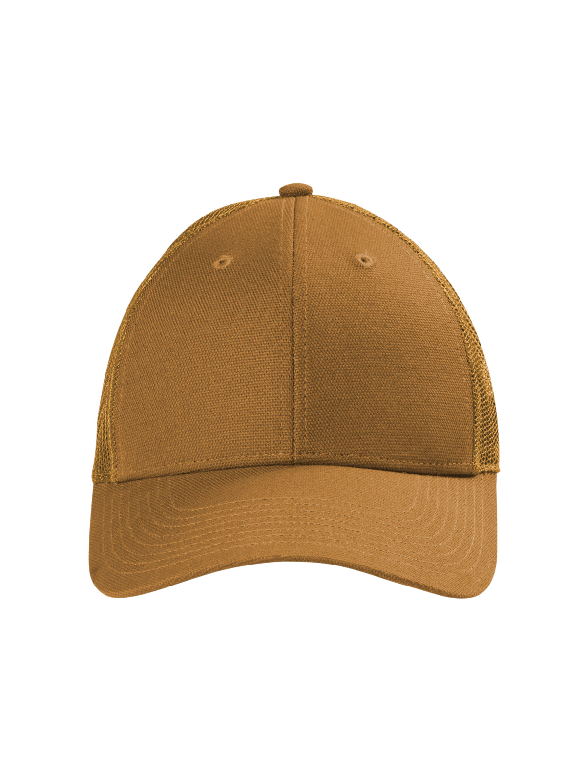 Unisex Canvas Mesh Back Cap - CS811 - Duck Brown