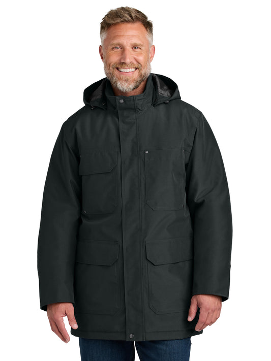 Men's Elements Insulated Parka Jacket - CSJ10 - Black