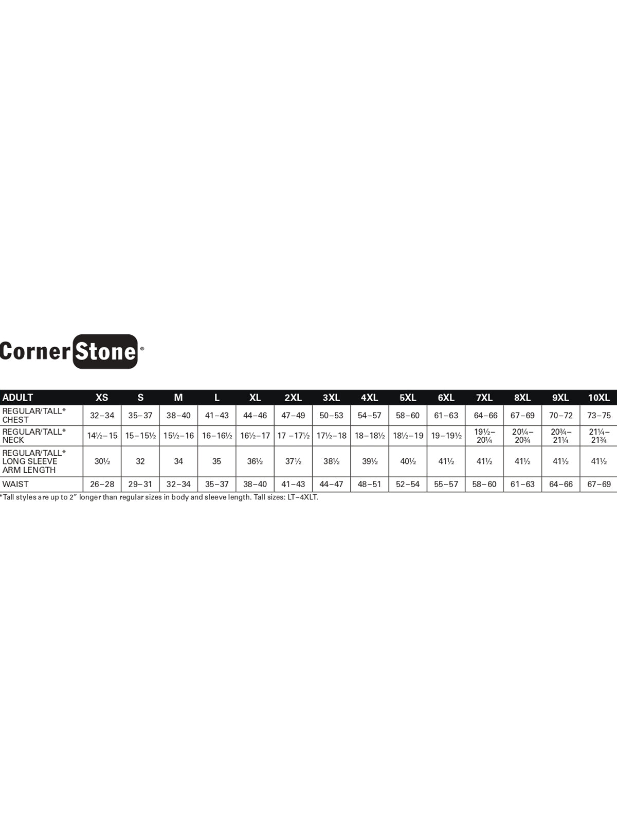 SIZECHART