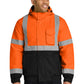 Men's ANSI 107 Class 3 Economy Waterproof Insulated Bomber Jacket - CSJ500 - Safety Orange